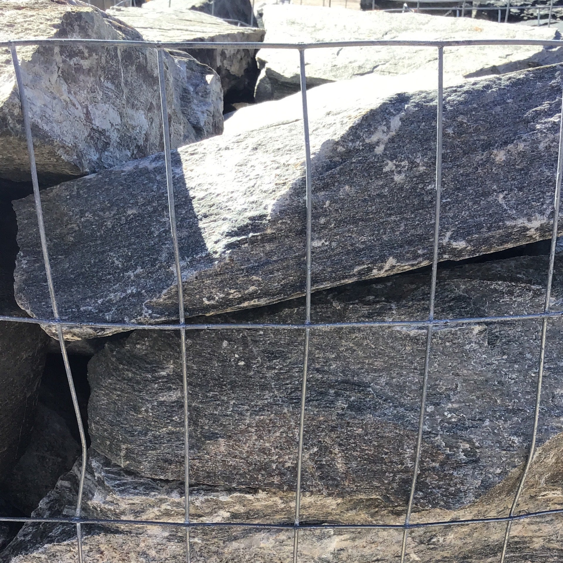 Chocolate Grey Thick Square Flagstone Pallet | Alex Pinestraw & Mulch, LLC